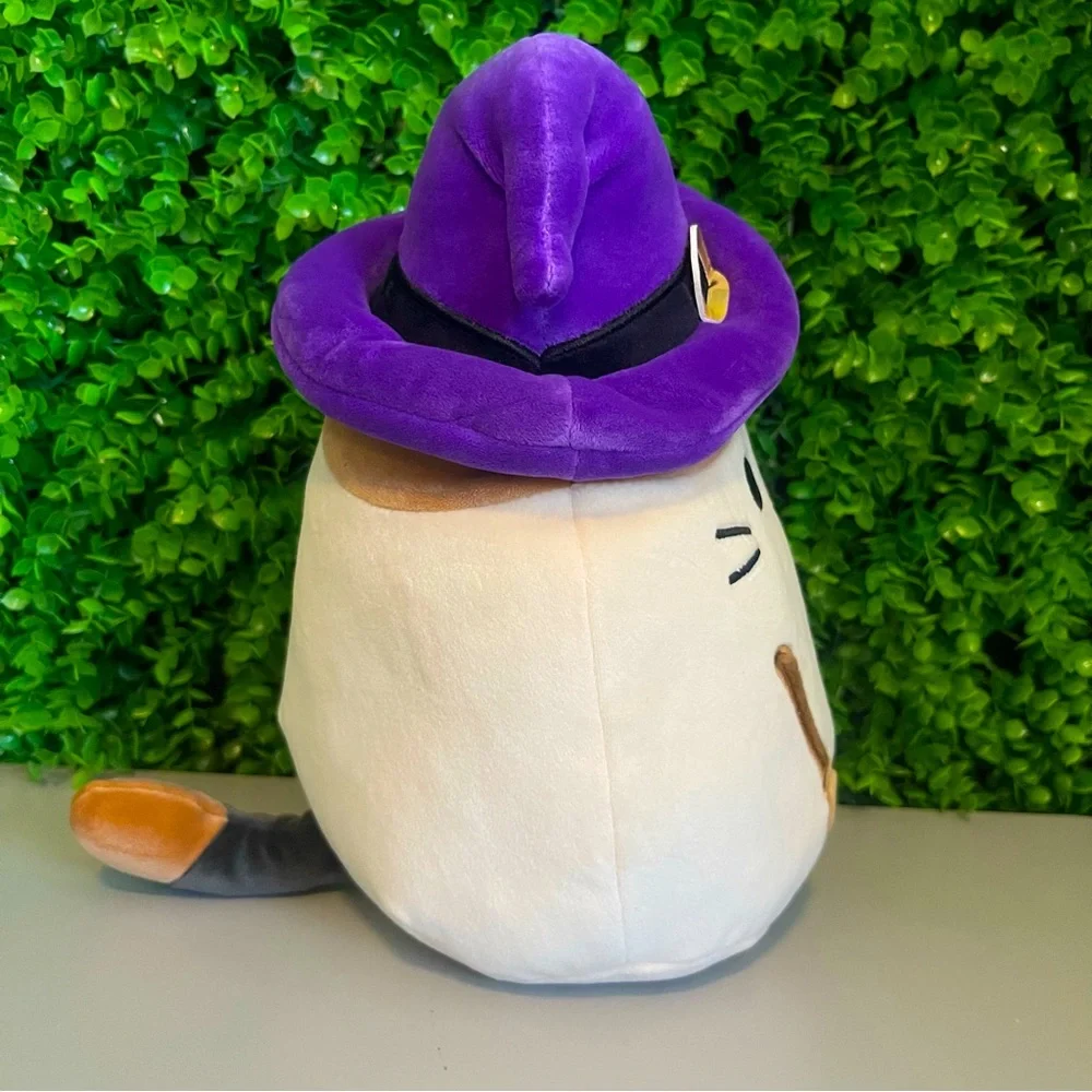 Cam the Cat Witch Winking w Broomstick/ Hat Halloween Squishmallows 8